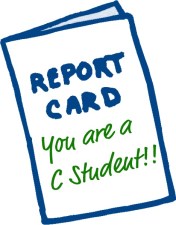 C student report card