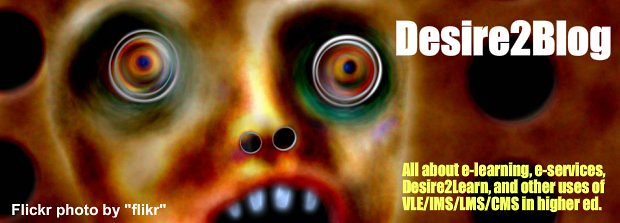 Scary-looking robot photo used on Desire2Blog from 2006 to 2025.